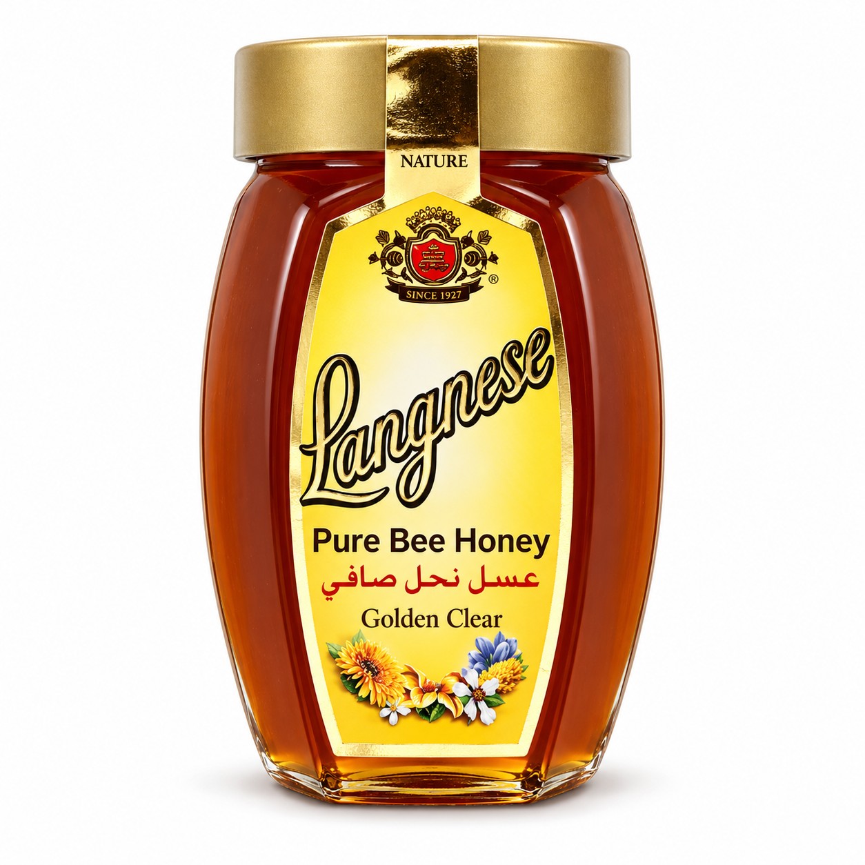 Langnese Pure Bee Golden Clear Honey- 1Kg