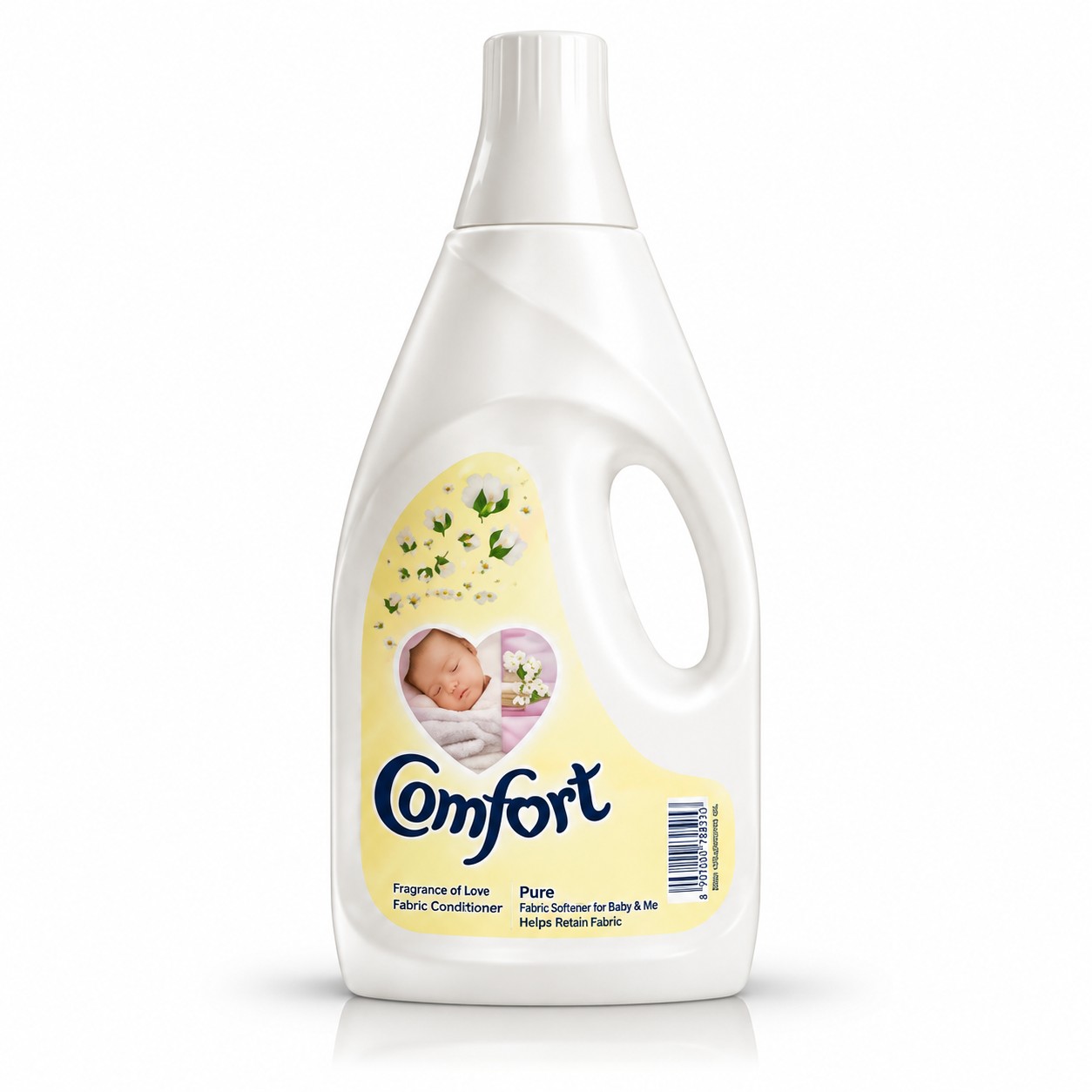 Comfort Pure Natural, Gentle and Mild Kandungan minima 2 litre Fabric Conditioner