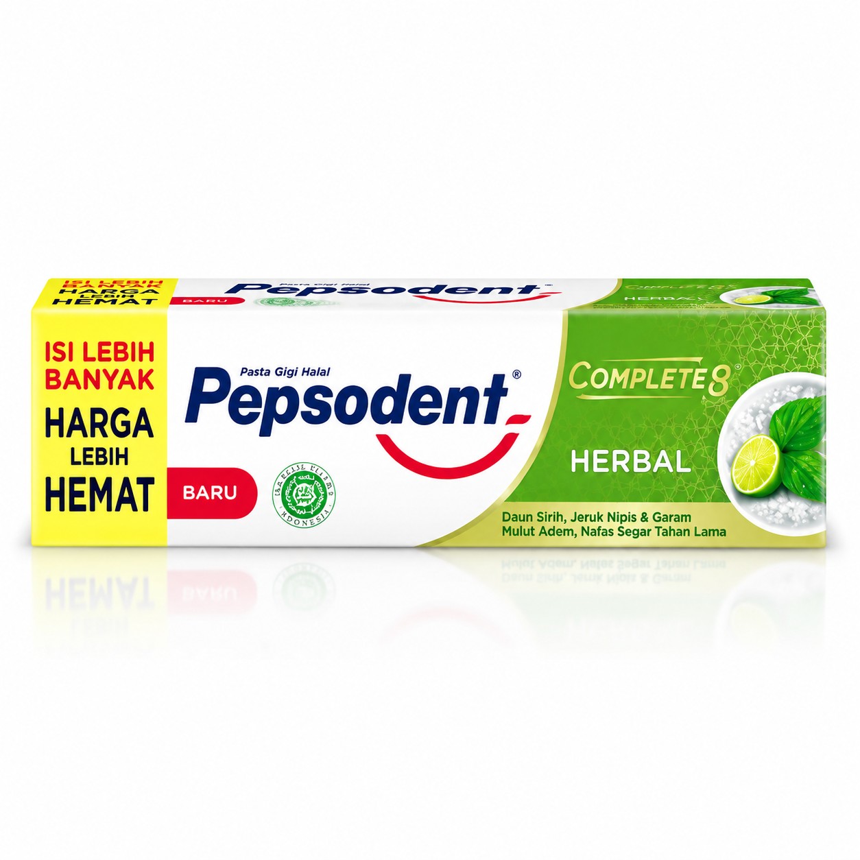 Pepsodent Complete 8 Pasta Gigi Herbal 100 Gr