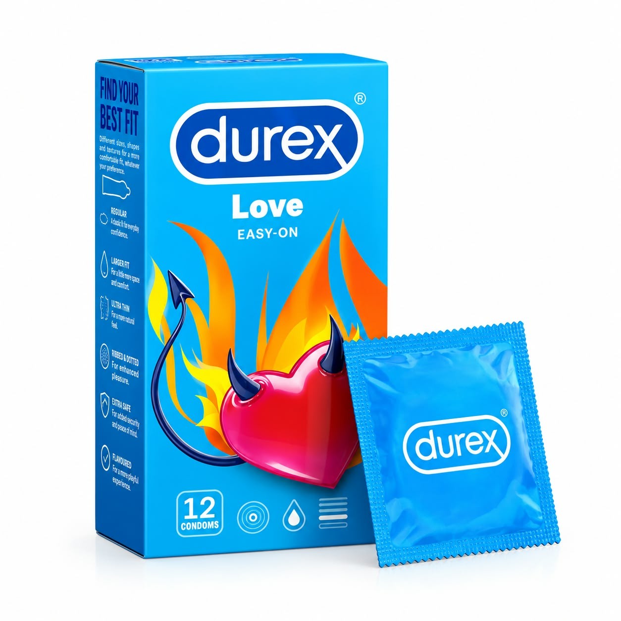 Durex Love Easy On Condom 12 Pcs Pack